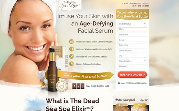Spa Elixir Dead Sea Facial Serum